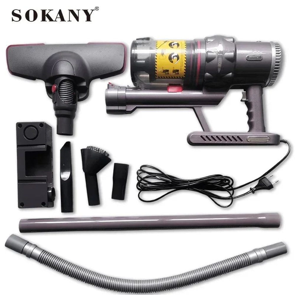 SOKANY 3378 Handheld Vertical Vacuum Cleaner Compact Corded MultiFunction Home Cleaning Tool 1
