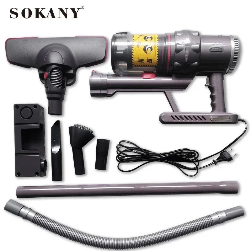 SOKANY 3378 Handheld Vertical Vacuum Cleaner Compact Corded MultiFunction Home Cleaning Tool 1