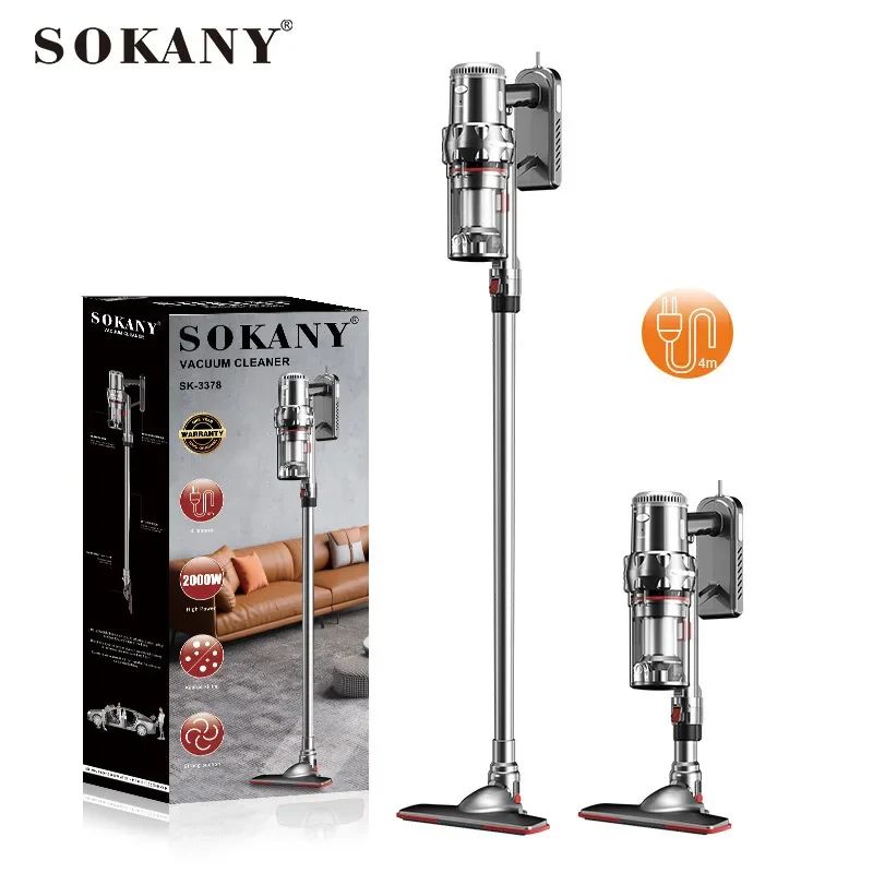 SOKANY 3378 Handheld Vertical Vacuum Cleaner Compact Corded MultiFunction Home Cleaning Tool 3