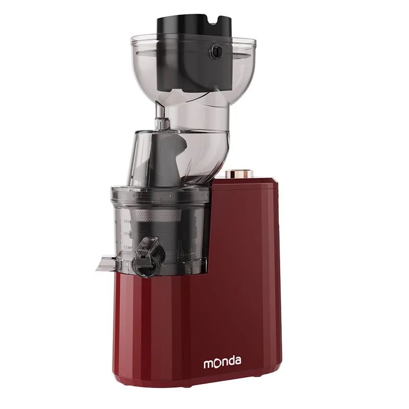 Household Slow Juicer With Large Caliber Feed Chute Cold Press Juice Extractor With Pulp Separatio 6