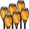 12 LED Solar Flame Torch Lights Waterproof Outdoor Garden Lights For Yard Pathway And Holiday Decor 6