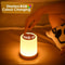 Rechargeable Portable LED Touch Night Lamp USB Rechargeable Desk Lamp For Bedside Camping 0