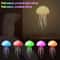Bionic Jellyfish Night Light Voice Control Jellyfish Lamp With Floating RGB Glow For Bedroom Decor 1
