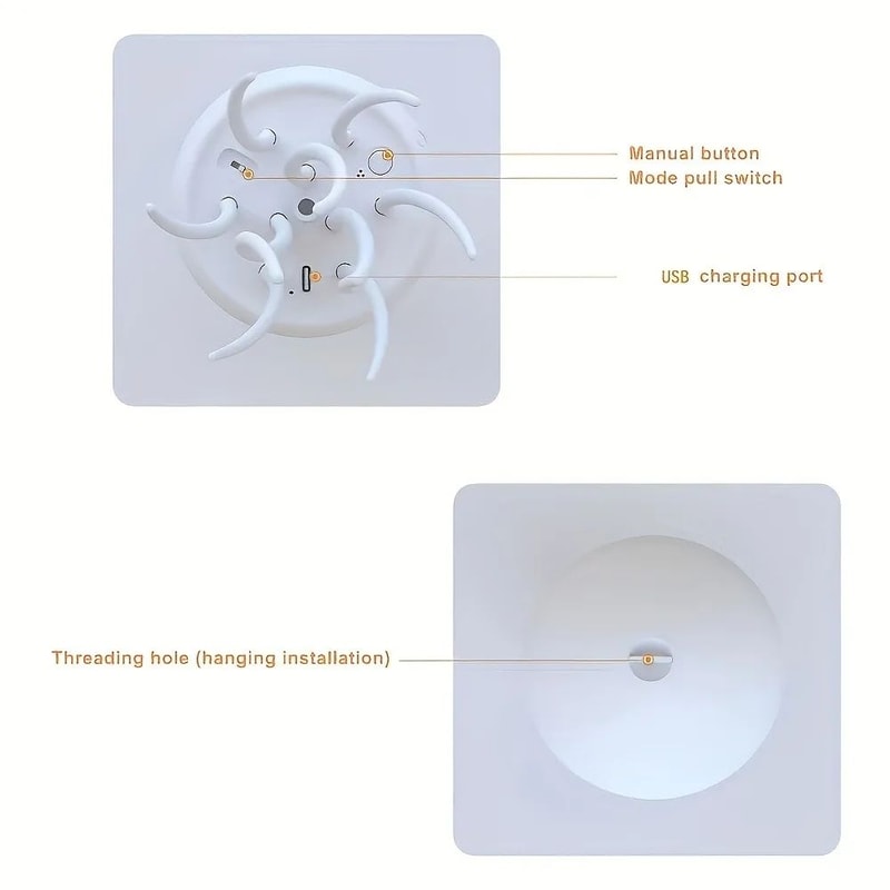 Bionic Jellyfish Night Light Voice Control Jellyfish Lamp With Floating RGB Glow For Bedroom Decor 2