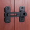 Stainless Steel Barn Door Lock Sliding Door Latch With 0180 Flip For Bathrooms Garages Pet Doors 3