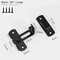 Stainless Steel Barn Door Lock Sliding Door Latch With 0180 Flip For Bathrooms Garages Pet Doors 6