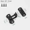 Stainless Steel Barn Door Lock Sliding Door Latch With 0180 Flip For Bathrooms Garages Pet Doors 7