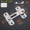 Stainless Steel Barn Door Lock Sliding Door Latch With 0180 Flip For Bathrooms Garages Pet Doors 12
