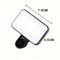 Portable ClipOn Selfie Ring Light Rechargeable Selfie Fill Light With Adjustable Brightness For Ph 4