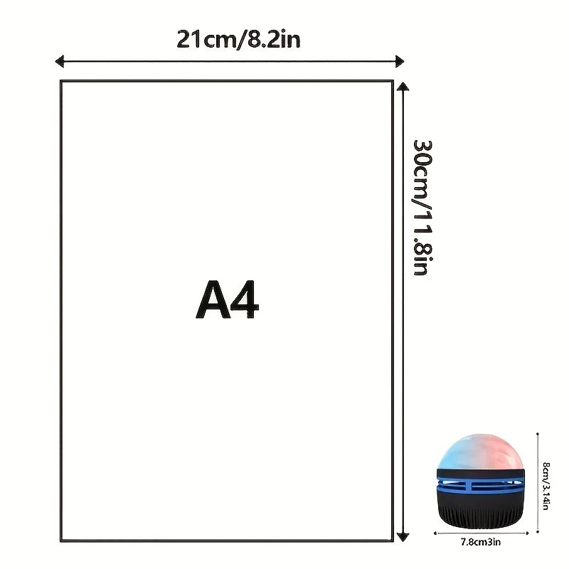 Northern Lights Star Projector Aurora Borealis Projector With 7 Modes Remote Control USB Power 5