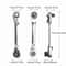 2in1 Mini Ratchet Wrench Set Socket Ratchet Wrench With Screwdriver Bits For Tight Spaces 3