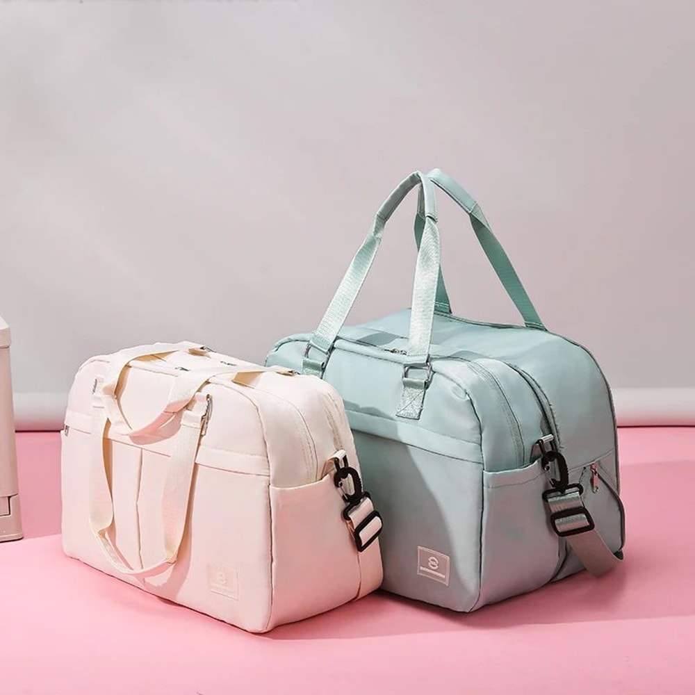 Extendable Travel Duffle Bag Expandable Travel Bag CarryOn With MultiLayer Storage For Weekend Tri 5