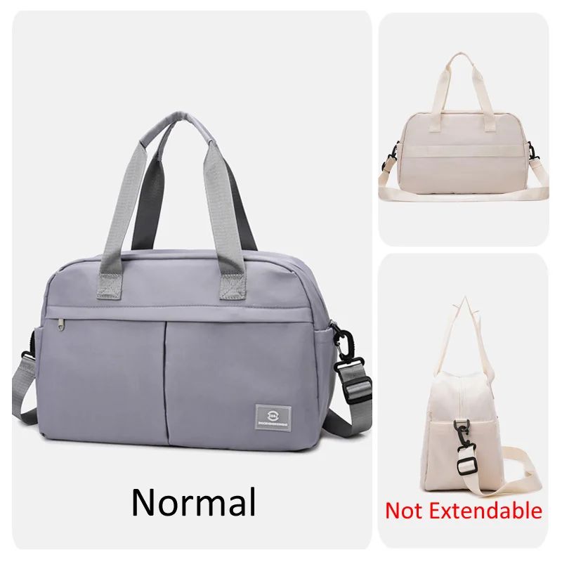 Extendable Travel Duffle Bag Expandable Travel Bag CarryOn With MultiLayer Storage For Weekend Tri 7