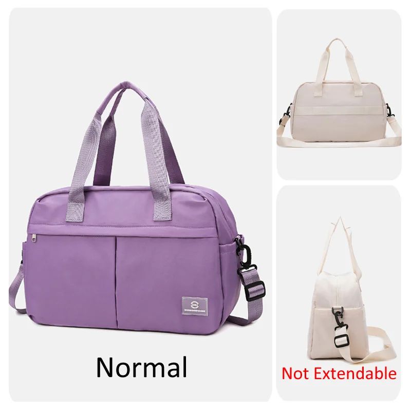 Extendable Travel Duffle Bag Expandable Travel Bag CarryOn With MultiLayer Storage For Weekend Tri 13