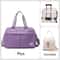 Extendable Travel Duffle Bag Expandable Travel Bag CarryOn With MultiLayer Storage For Weekend Tri 14