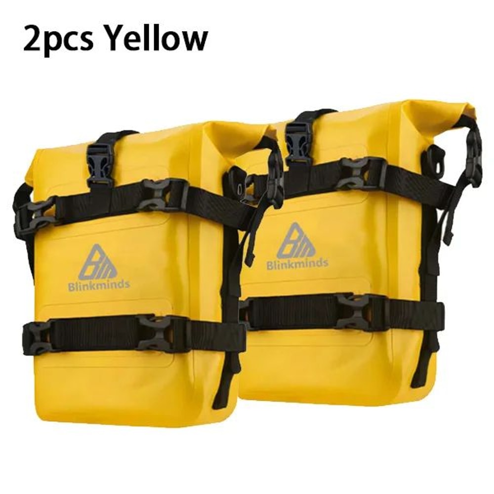 Waterproof Motorcycle Bumper Bag For Crash Bars Tool Repair Storage For Adventure Bikes 14