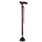Adjustable NonSlip Walking Cane With LED Light Lightweight Aluminum Support Stick For Seniors 7
