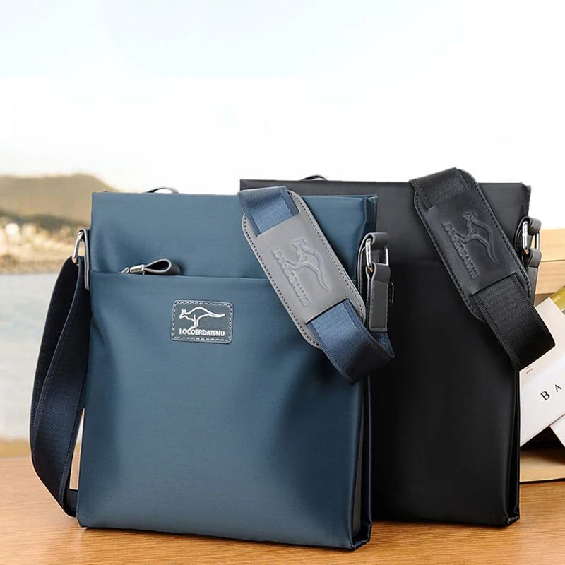 Men Waterproof Crossbody Bag HighCapacity Oxford Shoulder Bag For Business Travel 2