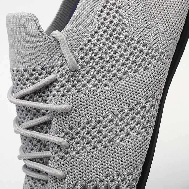 Lightweight Breathable Casual Shoes Mesh LaceUp Men Driving Loafers For Everyday Comfort 3