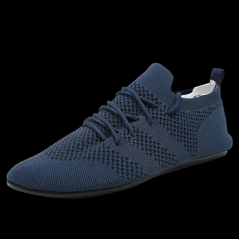 Lightweight Breathable Casual Shoes Mesh LaceUp Men Driving Loafers For Everyday Comfort 7