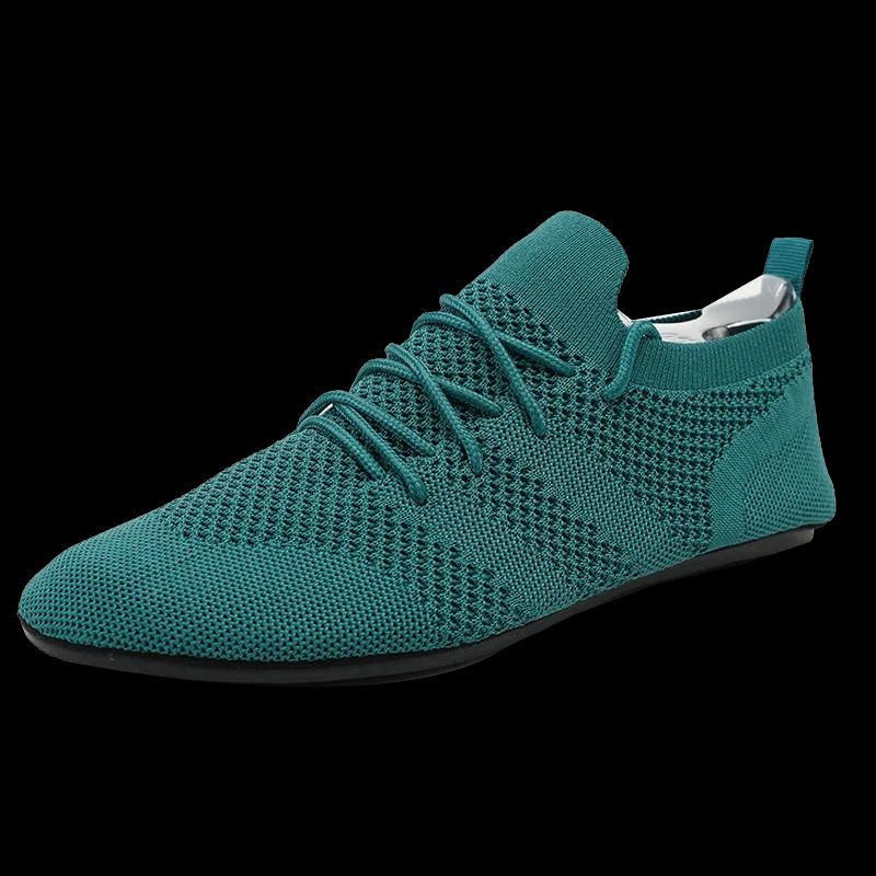 Lightweight Breathable Casual Shoes Mesh LaceUp Men Driving Loafers For Everyday Comfort 9