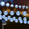 Crystal Globe Solar String Lights 39FT Outdoor Solar String Lights With 100 LED 8 Modes IP65 Water 6