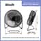 HighPower Pedestal Floor Fan Quiet Standing Fan For Home Industrial Use With HeavyDuty Airflow 5