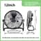 HighPower Pedestal Floor Fan Quiet Standing Fan For Home Industrial Use With HeavyDuty Airflow 8