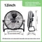 HighPower Pedestal Floor Fan Quiet Standing Fan For Home Industrial Use With HeavyDuty Airflow 8