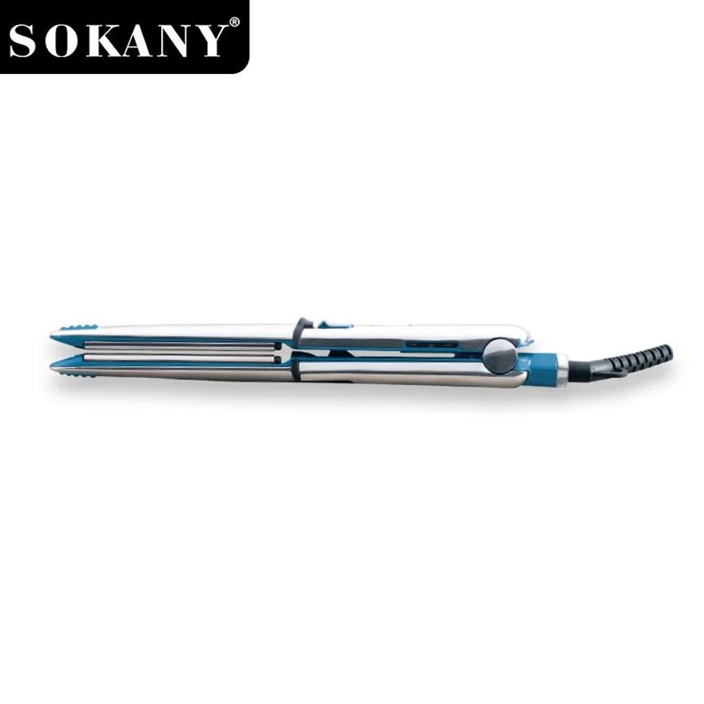 SOKANY LCD Hair Straightener Professional Hair Straightener With Adjustable Heat For Smooth Daily 4
