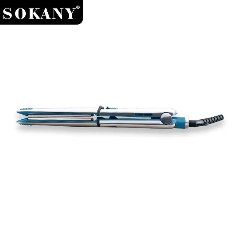 SOKANY LCD Hair Straightener Professional Hair Straightener With Adjustable Heat For Smooth Daily 4