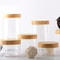Airtight Clear Storage Jar MoistureProof Kitchen Storage Jar For Spices Grains Pantry Organizatio 0