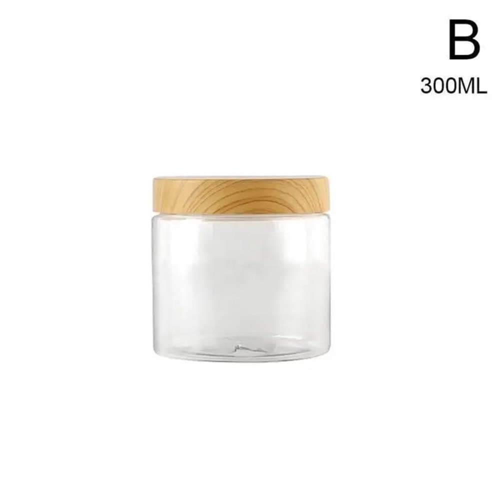 Airtight Clear Storage Jar MoistureProof Kitchen Storage Jar For Spices Grains Pantry Organizatio 7