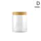 Airtight Clear Storage Jar MoistureProof Kitchen Storage Jar For Spices Grains Pantry Organizatio 9