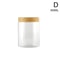 Airtight Clear Storage Jar MoistureProof Kitchen Storage Jar For Spices Grains Pantry Organizatio 9