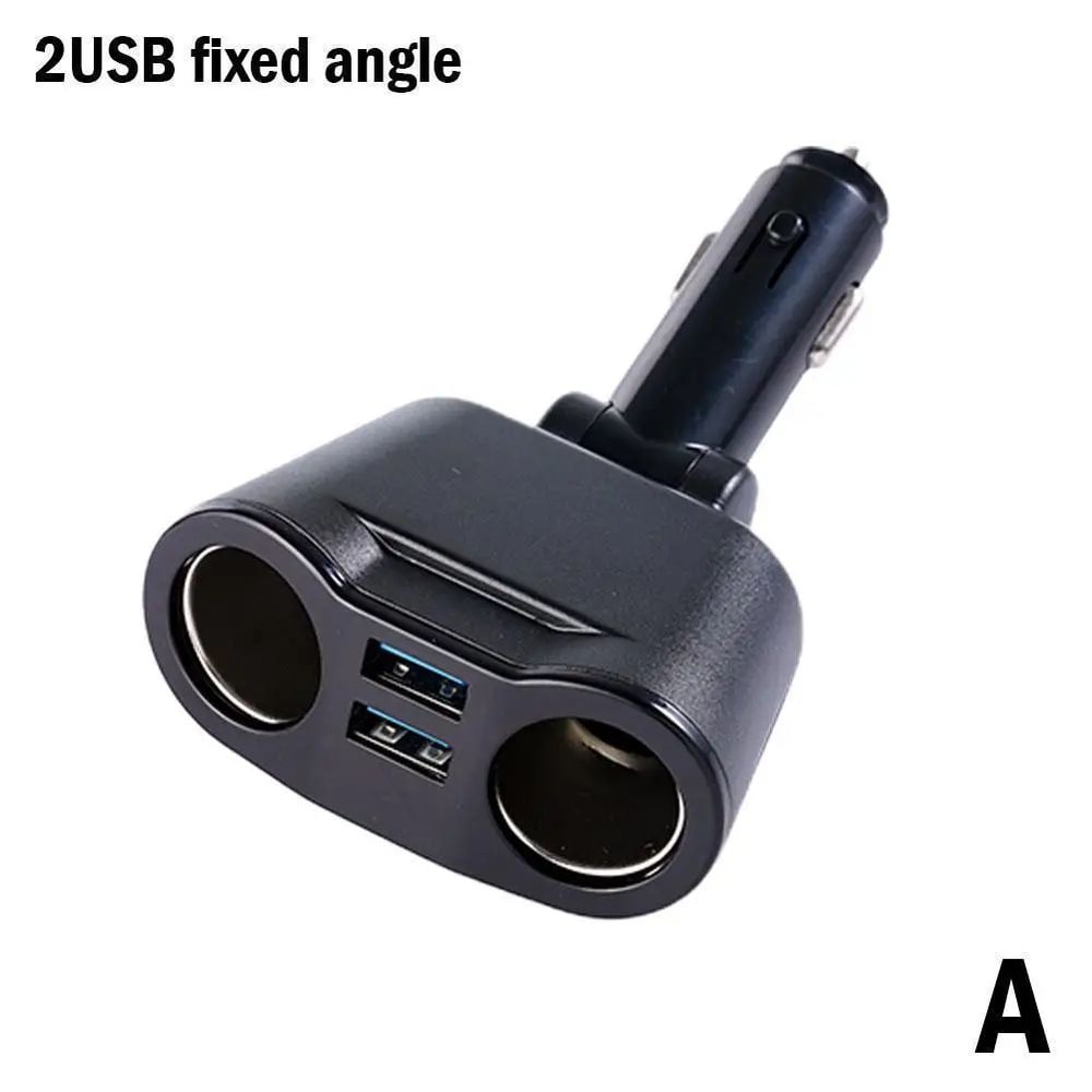 120W Fast Charging Car Charger Dual USB TypeC QC30 Adapter With LED Voltage Display 4