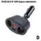 120W Fast Charging Car Charger Dual USB TypeC QC30 Adapter With LED Voltage Display 7