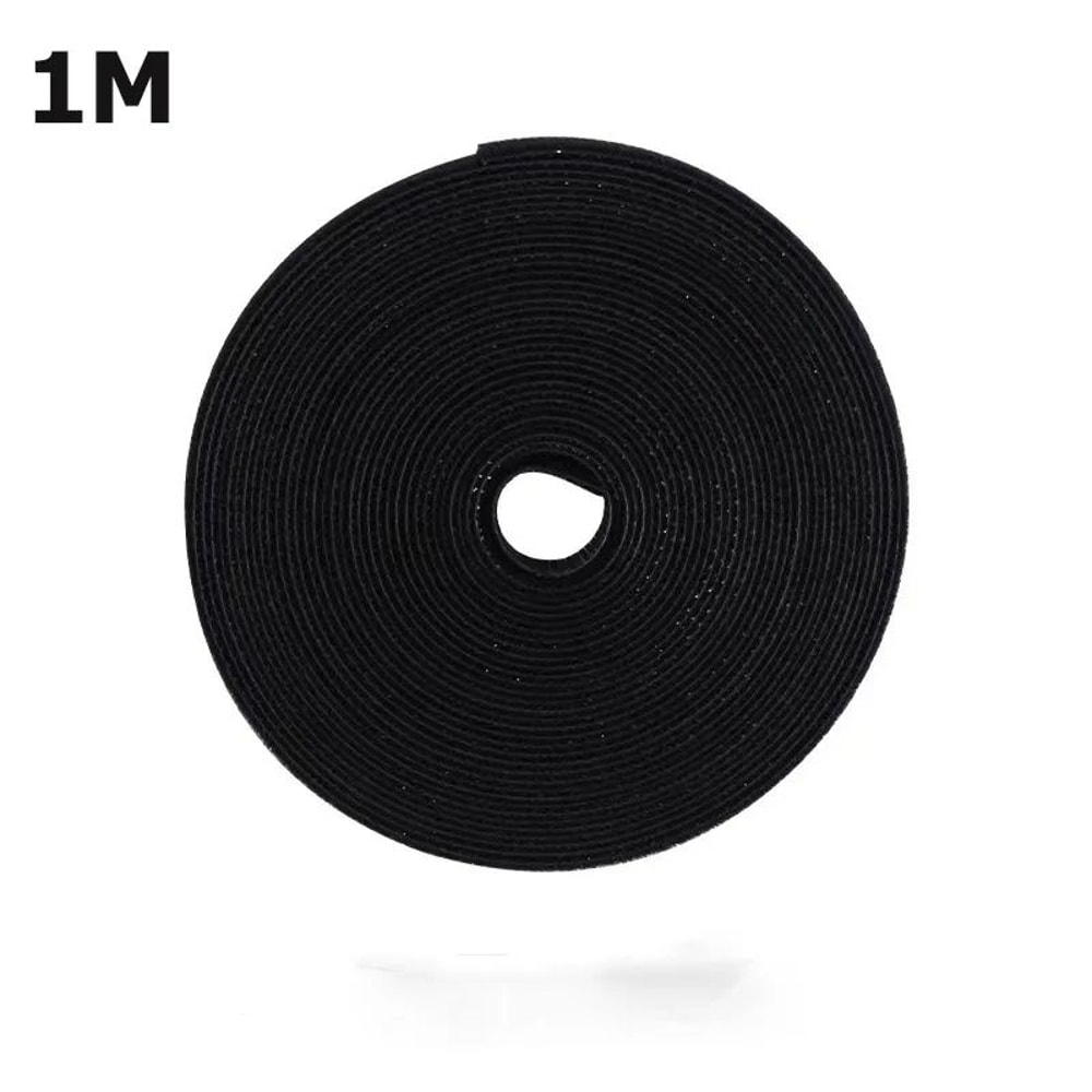 Flexible Cable Organizer Tape Reusable Cable Organizer For Clean Desk Cord Management 15M 5