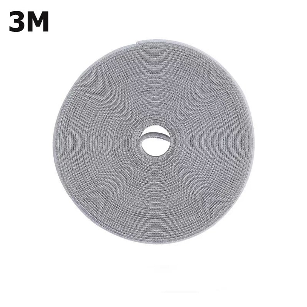 Flexible Cable Organizer Tape Reusable Cable Organizer For Clean Desk Cord Management 15M 9