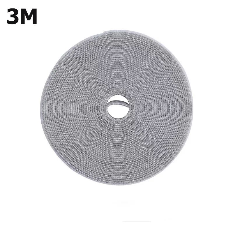 Flexible Cable Organizer Tape Reusable Cable Organizer For Clean Desk Cord Management 15M 9