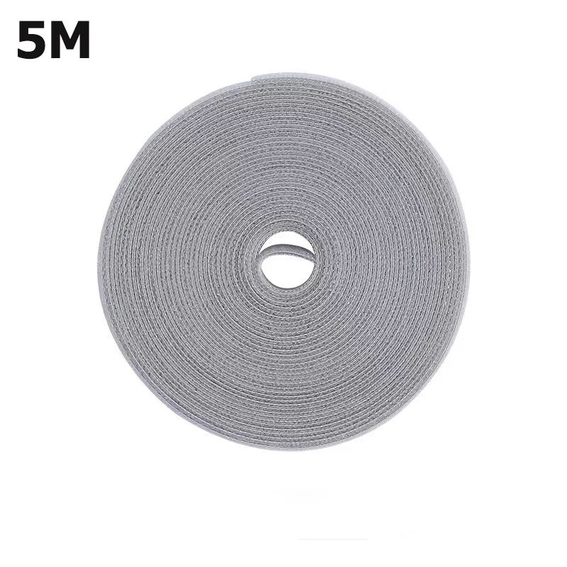 Flexible Cable Organizer Tape Reusable Cable Organizer For Clean Desk Cord Management 15M 10