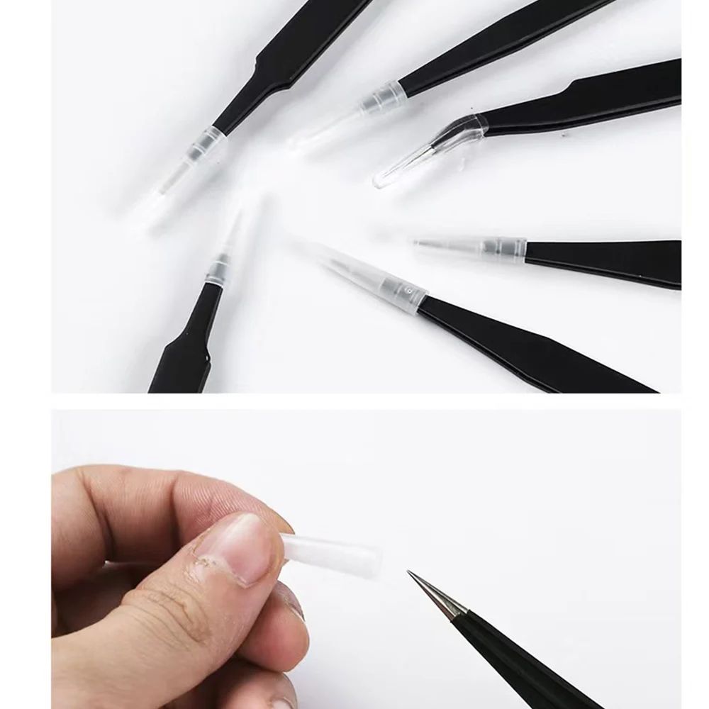 ESD Precision Tweezers Set AntiStatic Precision Tweezers For Electronics Repair Craft Work 2