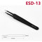 ESD Precision Tweezers Set AntiStatic Precision Tweezers For Electronics Repair Craft Work 10