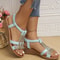 Bohemian Wedge Sandals For Women Summer Wedge Sandals With Rhinestone Detail Platform Comfort 16
