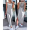 Sleeveless Midi Summer Dress Flowy Hollow Casual Slit Dress For Women 0