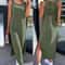 Sleeveless Midi Summer Dress Flowy Hollow Casual Slit Dress For Women 3