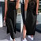 Sleeveless Midi Summer Dress Flowy Hollow Casual Slit Dress For Women 7