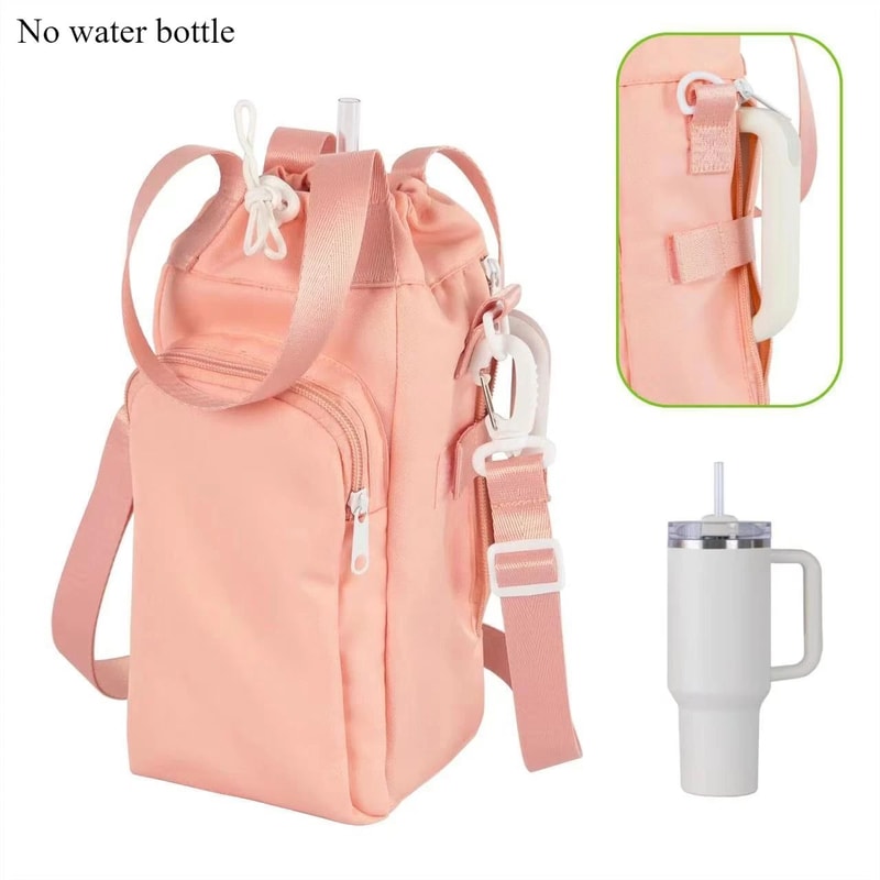 Waterproof Insulated Water Bottle Pouch Durable Thermos Holder With Adjustable Strap For Outdoor T 6