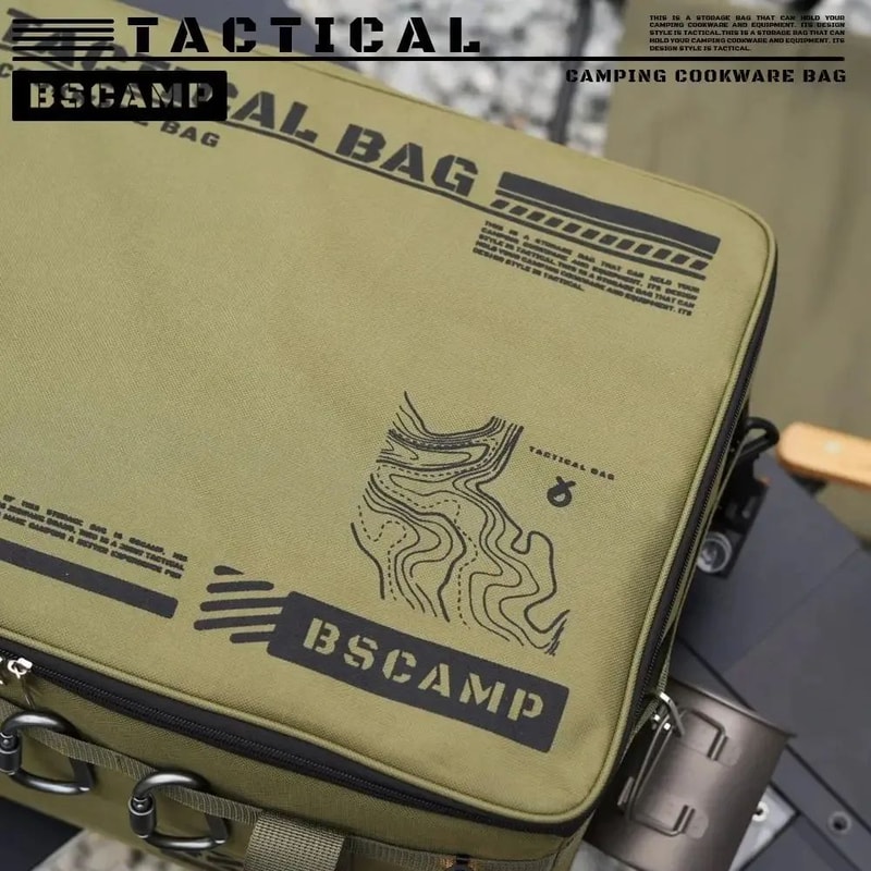 Outdoor Storage Bag Large Capacity Folding Camping Storage Box Waterproof Portable 1