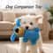 Interactive Squeaky Dog Toys Durable Chew Toy For Teeth Cleaning 0